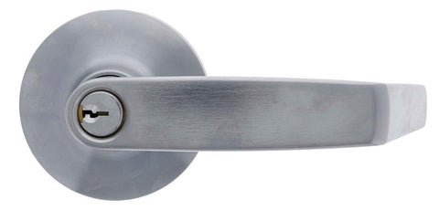 Carbine Rosehill Tiebolt Entrance set, 60 - 70mm backset, C4 Keyed to Differ, Boxed, Brushed Satin Chrome - primehardware