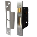 PROTECTOR 748 Series Euro Cylinder Mortice Sash Lock Pitch 48mm Backset 58mm Satin Stainless Steel w/Flat Strike - 735 - 3.0 - FS - SSF PR74858FSSS - primehardware