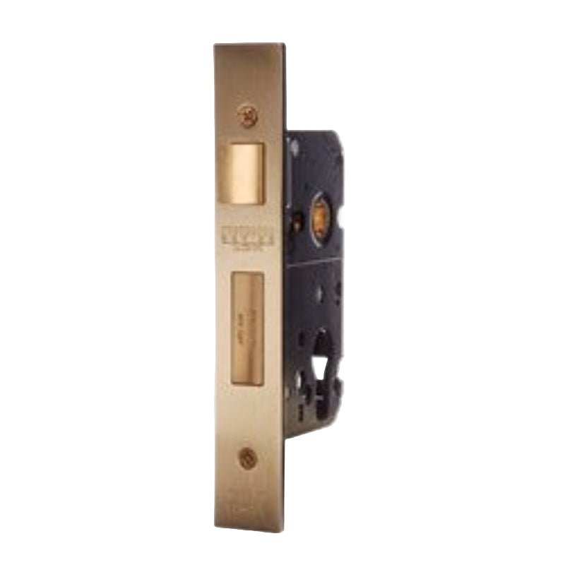 PROTECTOR 748 Series Euro Cylinder Mortice Sash Lock Pitch 48mm Backset 58mm Satin Brass - 735-3.0-SBF    PR74858SB