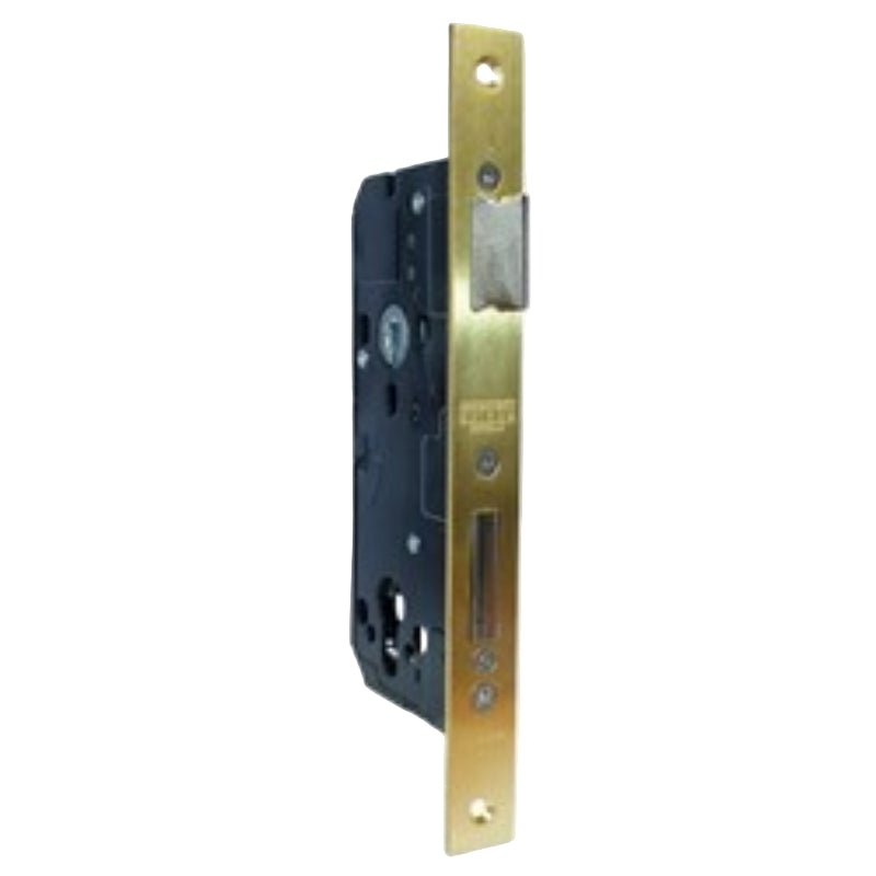 PROTECTOR 785 Series Mortice Sash Lock Pitch 85mm Backset 60mm Satin Brass - 785 - 60 - SBF PR78560SB - primehardware