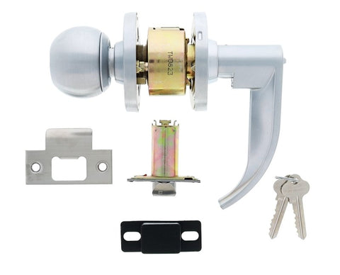 Carbine York cylindrical knob lever entrance SS 60mm - primehardware