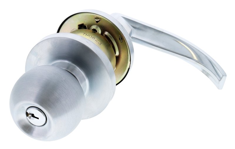 Carbine York cylindrical knob lever classroom SS 70mm
