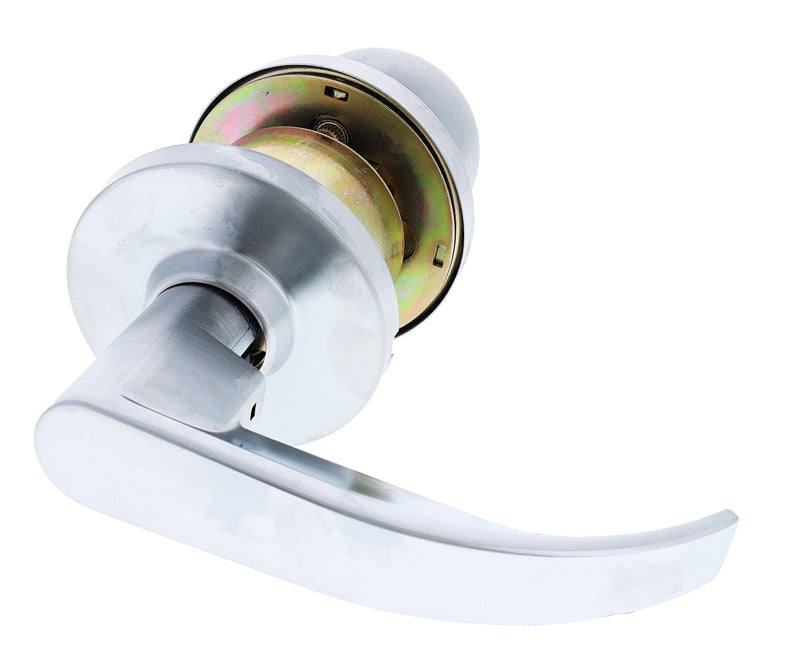 Carbine York cylindrical knob lever vestibule SS 60mm