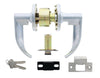 Carbine York cylindrical lever double vestibule SS 70mm - primehardware