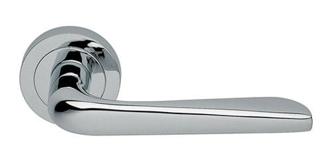 Manital - Petra Lever on Round Rose Door Handle - primehardware
