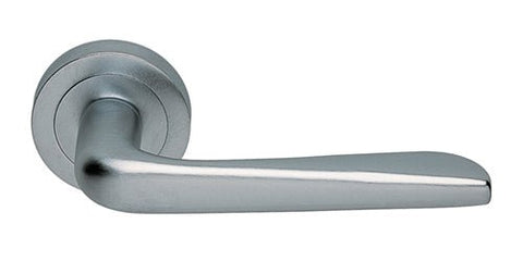 Manital - Petra Lever on Round Rose Door Handle - primehardware