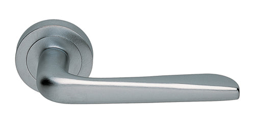 Manital- Petra Lever on Round Rose Door Handle