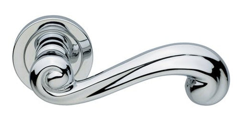 Manital - Plaza Lever with Round Rose Door Handle - primehardware