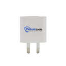 McGrath Locks Wall Adaptor, 240v With 2 USB Ports to Suit Gateways - primehardware