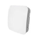 White electronic device on a white background