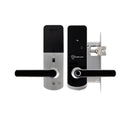 McGrath NX1 Digital Lock, Nickel Silver with Euro Style 60mm Backset Mortice Lock - primehardware