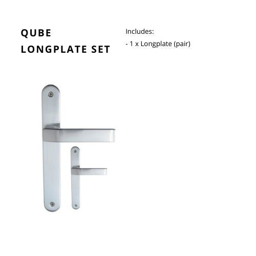 ZANDA QUBE LONGPLATE HANDLE