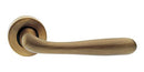 Manital - Rubino Lever with Round Rose Door Handle - primehardware