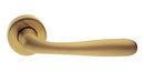 Manital - Rubino Lever with Round Rose Door Handle - primehardware
