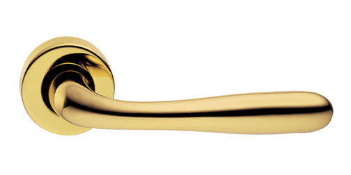 Manital- Rubino Lever with Round Rose Door Handle