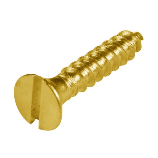 Scope Brass Wood Screw - primehardware