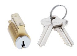 Carbine SC Series Lockset Cylinder, 6 pin, C4 Keyed to Differ, Satin Chrome - primehardware