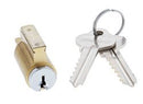 Carbine SC Series Lockset Cylinder, 6 pin, C4 Keyed to Differ, Satin Chrome - primehardware