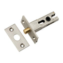 IVER Privacy Bolt Round | 45mm Backset - Satin Nickel