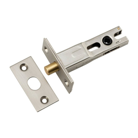 IVER Privacy Bolt Round | 60mm Backset - Satin Nickel