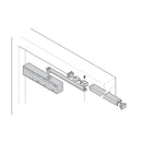 Lockwood 7726 Series Slide Arm & Rail Kit Satin Stainless Steel SP7726 - 444SSS - primehardware