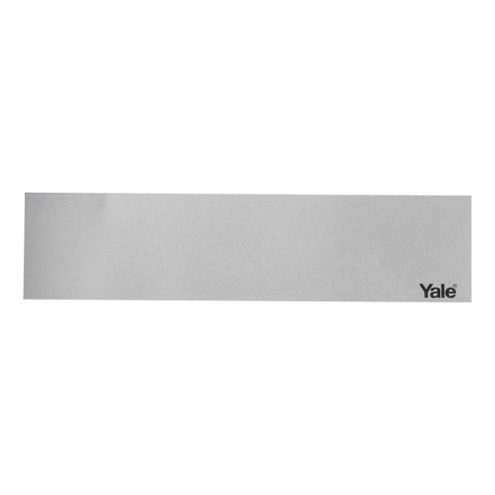 Yale Slide Cover To Suit Y2400 Doorcloser Silver - primehardware