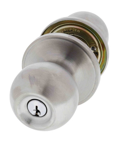 Carbine Aintree SS9000 Tiebolt Entrance set, , TES5 Keyed to Differ , Boxed, Satin Stainless Steel - primehardware