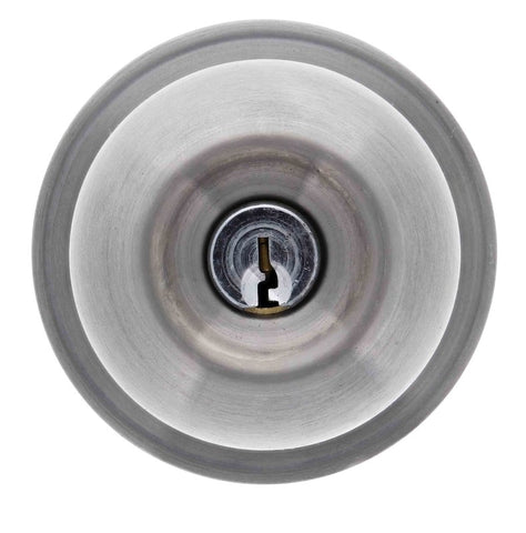 Carbine Aintree SS9000 Tiebolt Entrance set, Push button, C4 Keyed to Differ , Boxed, Satin Stainless Steel - primehardware