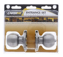 Carbine Aintree SS9000 Tiebolt Entrance set, , C4 Keyed to Differ , Display Pack, Satin Stainless Steel - primehardware