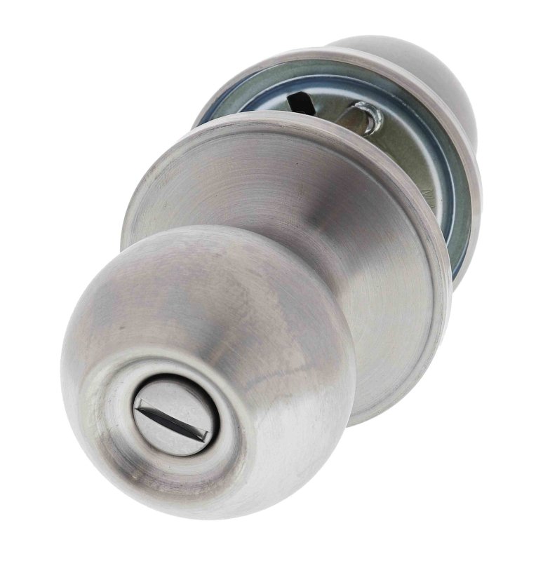 Carbine Aintree SS9000 Tiebolt Privacy set, Push button,   , Boxed, Satin Stainless Steel
