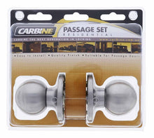 Carbine Aintree SS9000 Tiebolt Passage set, ,   , Display Pack, Satin Stainless Steel