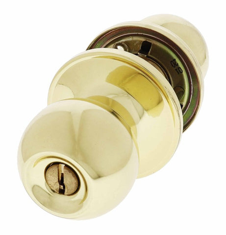 Carbine Aintree SS9000 Tiebolt Entrance set, , TES5 Keyed to Differ , Boxed, Polished Brass - primehardware