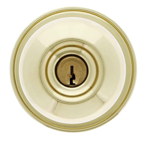 Carbine Aintree SS9000 Tiebolt Entrance set, , C4 Keyed to Differ , Boxed, Polished Brass - primehardware