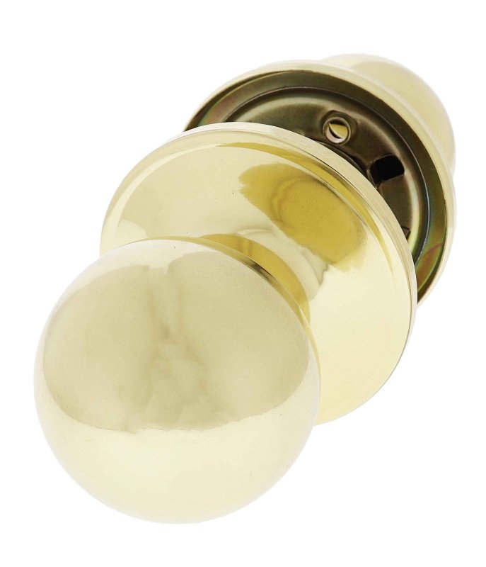 Carbine Aintree SS9000 Tiebolt Passage set, ,   , Display Pack, Polished Brass