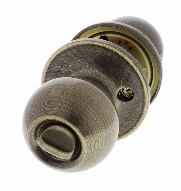 Carbine Aintree SS9000 Tiebolt Entrance set, , C4 Keyed to Differ , Display Pack, Antique Brass - primehardware