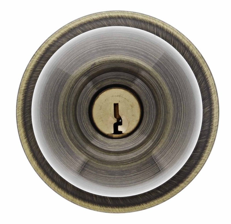 Carbine Aintree SS9000 Tiebolt Entrance set, , C4 Keyed to Differ , Display Pack, Antique Brass - primehardware