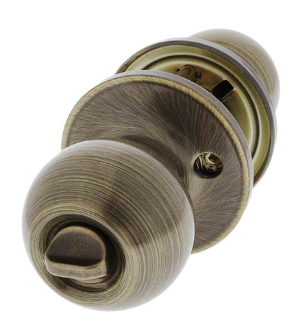 Carbine Aintree SS9000 Tiebolt Entrance set, , C4 Keyed to Differ , Boxed, Antique Brass - primehardware