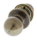 Carbine Aintree SS9000 Tiebolt Passage set, Boxed, Antique Brass - primehardware