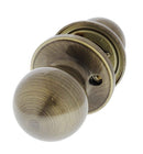 Carbine Aintree SS9000 Tiebolt Passage set, Boxed, Antique Brass - primehardware