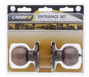 Carbine Aintree SS9000 Tiebolt Entrance set, , C4 Keyed to Differ , Display Pack, Antique Brass - primehardware