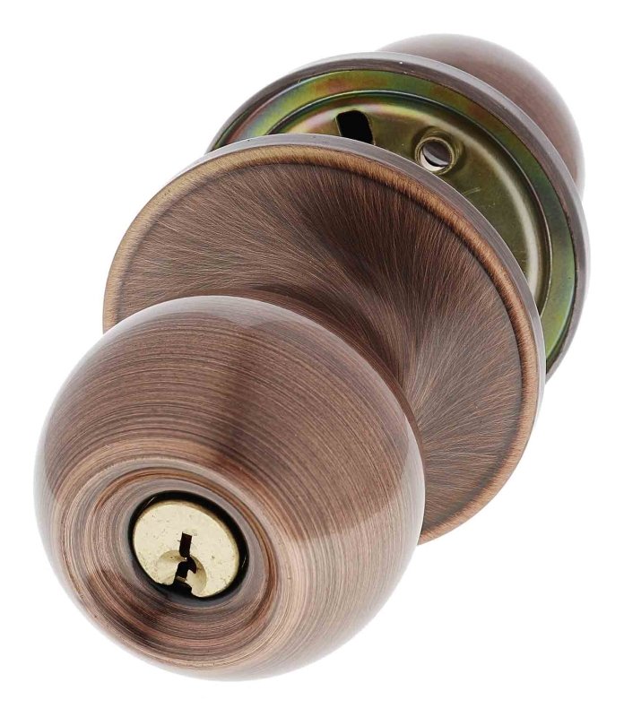 Carbine Aintree SS9000 Tiebolt Entrance set, , C4 Keyed to Differ , Display Pack, Antique Bronze