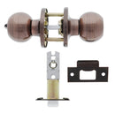 Carbine Aintree SS9000 Tiebolt Privacy set, , , Display Pack, Antique Bronze - primehardware