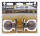 Carbine Aintree SS9000 Tiebolt Passage set, , , Display Pack, Antique Bronze - primehardware