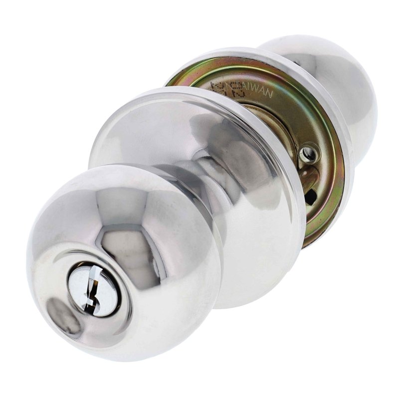 Carbine Aintree SS9000 Tiebolt Entrance set, , TES5 Keyed to Differ , Boxed, Chrome Plate - primehardware