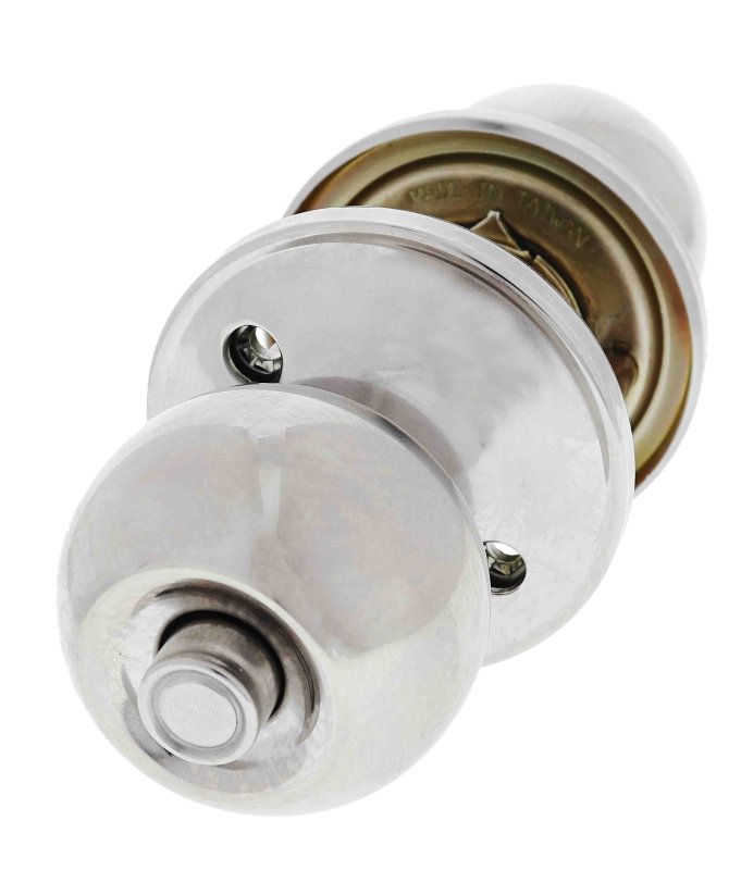 Carbine Aintree SS9000 Tiebolt Entrance set, Push button, C4 Keyed to Differ , Boxed, Chrome Plate - primehardware