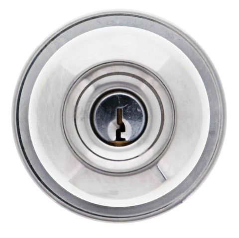 Carbine Aintree SS9000 Tiebolt Entrance set, Push button, C4 Keyed to Differ , Boxed, Chrome Plate - primehardware