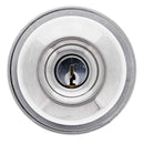 Carbine Aintree SS9000 Tiebolt Entrance set, Push button, C4 Keyed to Differ , Boxed, Chrome Plate - primehardware