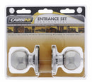 Carbine Aintree SS9000 Tiebolt Entrance set, , C4 Keyed Alike , Display Pack, Chrome Plate - primehardware