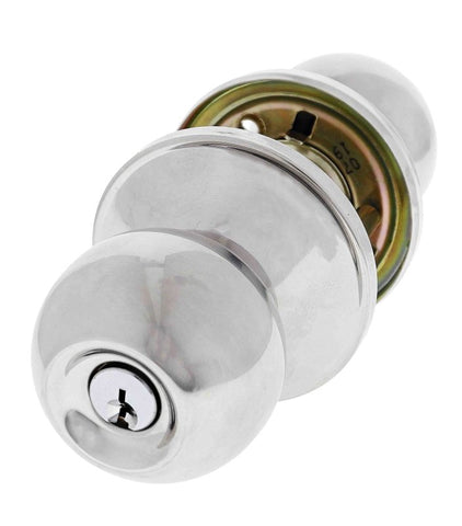 Carbine Aintree SS9000 Tiebolt Entrance set, , C4 Keyed to Differ , Boxed, Chrome Plate - primehardware