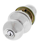 Carbine Aintree SS9000 Tiebolt Entrance set, , C4 Keyed to Differ , Boxed, Chrome Plate - primehardware